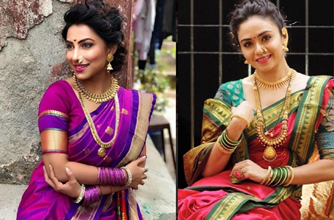 Famous Nauvari Saree Looks In Indian Cinema